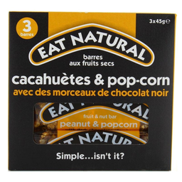 EAT NATURAL Pop Corn 3 x 45 g