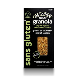 EAT NATURAL Super Granola Sem Glúten 425 g