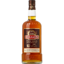 DILLON Rhum vieux agricole Très Vieux VSOP Martinique, 43% vol 70 cl