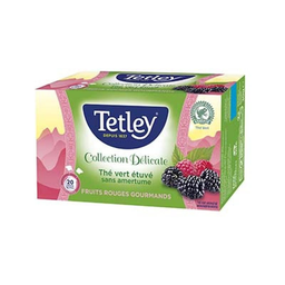 TETLEY Té Verde Frutos Rojos 30 g