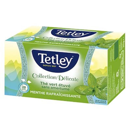 TETLEY Té Verde Menta 20 bolsitas 30 g