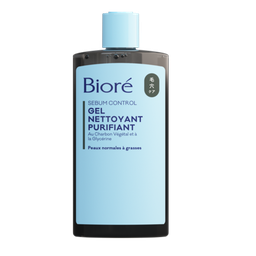 BIORE Gel nettoyant au charbon peaux normales à grasses 200 ml