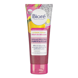 BIORE Gel Exfoliant Perfecteur Pureté & Éclat au Citron Yuzu et Fruit du Dragon 100 ml