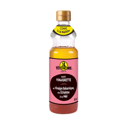 TETE NOIRE Sauce vinaigrette au balsamique miel et échalotes VINAIGRERIE GENERALE 36 cl