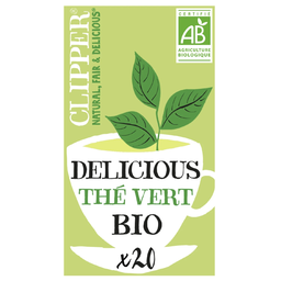 CLIPPER Thé vert Delicious BIO 20 35 g