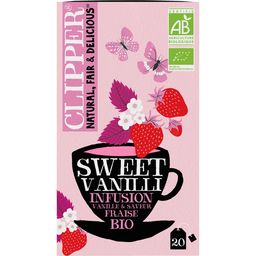 CLIPPER Infusion sweet vanille & saveur fraise bio x 40 g