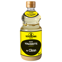 TETE NOIRE Sauce vinaigrette au citron 55 cl