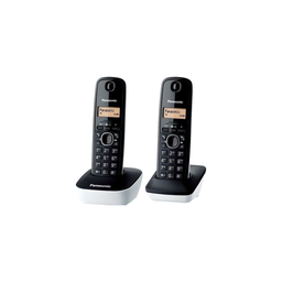 PANASONIC Kx-tg1612frw | Téléphone Duo Sans Fil Dect Sans Répondeur Blanc