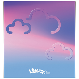 KLEENEX Lenços de papel cubo 3 camadas 48 lenços