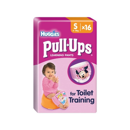 HUGGIES 16 pu conv medium fille