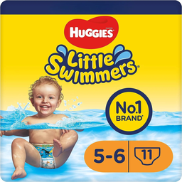 HUGGIES Couches-Culottes Taille 5-6 12-18kg Bain Little Swimmers