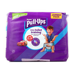 HUGGIES Couches bébé taille 2-4 ans : 18- d'apprentissage jour pour garçon 23 kg