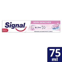 SIGNAL dentifrice renforce les gencives: le tube de 75ml