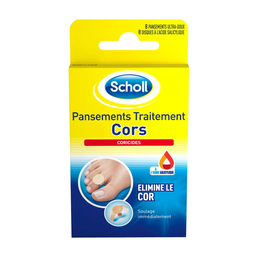 SCHOLL Pensos Tratamento Calos Coricidas x8