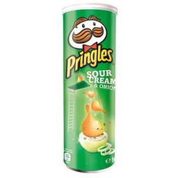 PRINGLES creme/oignon 165g