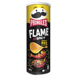 PRINGLES Chips tuiles Flame Barbecue Epicé 160 g