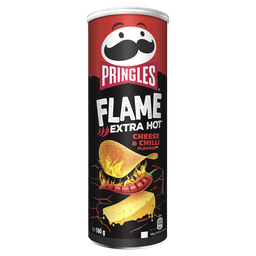 PRINGLES Chips tuiles Flame Fromage & Piment 160 g