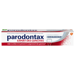 PARODONTAX Dentifrice soin blancheur anti-saignement des gencives 75ml