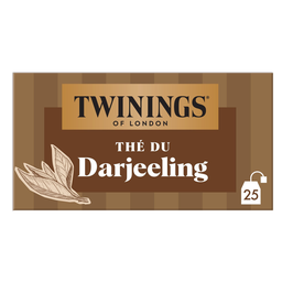 TWININGS Thé du Darjeeling 25 sachets 50 g