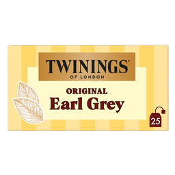 TWININGS Thé Original Earl Grey 25 sachets 50 g