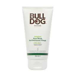 BULLDOG Gel Nettoyant Visage Homme Aloe Vera Original