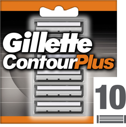 GILLETTE Contour Plus recargas de lâminas de barbear 10 recargas
