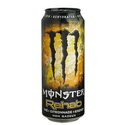 MONSTER boîte energy drink rehab 50cl