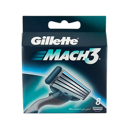GILLETTE Recarga de Lâminas de Barbear 8 unidades