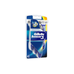 GILLETTE Aparelho de Barbear Descartável Sensor 3