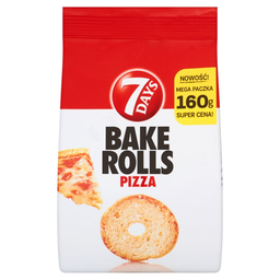 7DAYS Days bake rolls pizza 160g