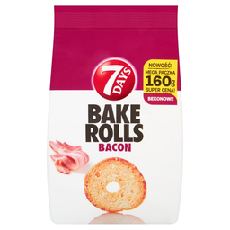 7DAYS Days bake rolls bacon 160g