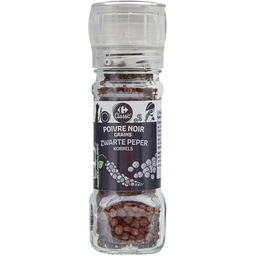 CARREFOUR CLASSIC Black Pepper Corns 45 g grinder