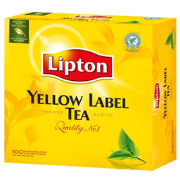 LIPTON Thé noir Yellow Label Tea 200 g