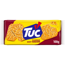 TUC Biscuits apéritifs crackers goût bacon 100 g