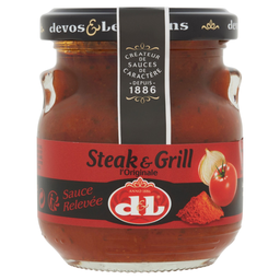 DEVOS LEMMENS Sauce steak & grill relevée 140g