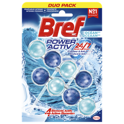 BREF WC Power Activ' Ocean blocs WC fraîcheur océan 2x50g