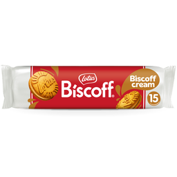LOTUS Biscoff Speculoos Biscuits fourrés crème saveur speculoos 15 biscuits 150 g
