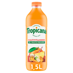 TROPICANA Jus Multifruits Multivitaminés Pur Jus