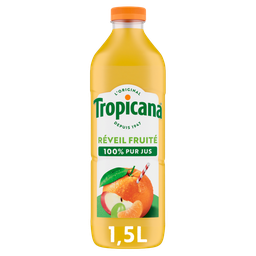 TROPICANA Jus Multifruits Réveil Fruité Pur Jus