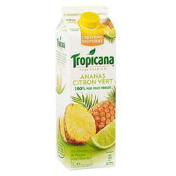 TROPICANA pure premium ananas citron vert 1l