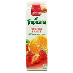TROPICANA orange fraise 1l