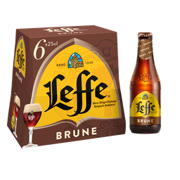LEFFE Bière Brune D'Abbaye 6,5%