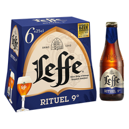 LEFFE Bière Blonde Rituel d'Abbaye 9%