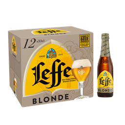 LEFFE Bière Blonde D'Abbaye 6,6%