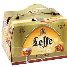 LEFFE pack bouteille biere blonde abbaye 20X25cl