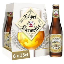 TRIPEL KARMELIET Bière Blonde Tripel 8,4% TRIPEL KARMELIET