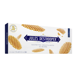 JULES DESTROOPER Gofres crujientes de mantequilla 100 g