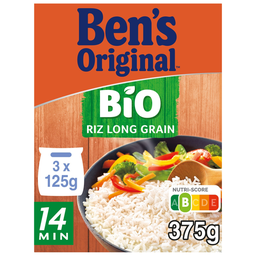 BEN'S Long Grain Rice 14 min Organic ORIGINAL 375 g