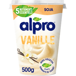 ALPRO Postre vegetal de soja vainilla 500 g