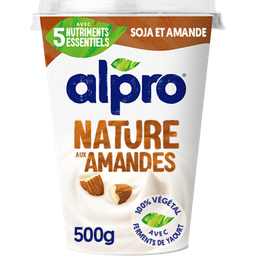 ALPRO Postre vegetal de soja y almendras 500 g